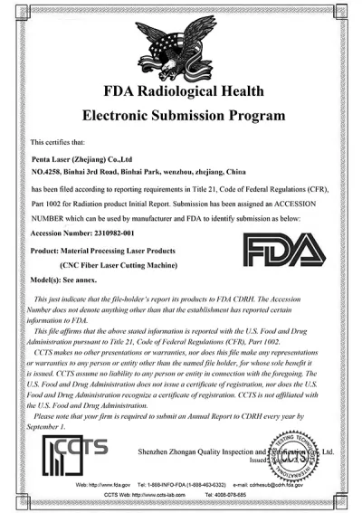 Certification