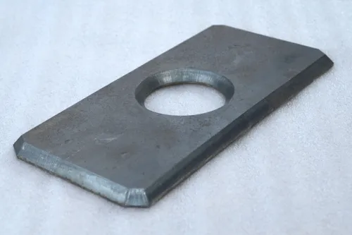 Carbon steel bevel cutting